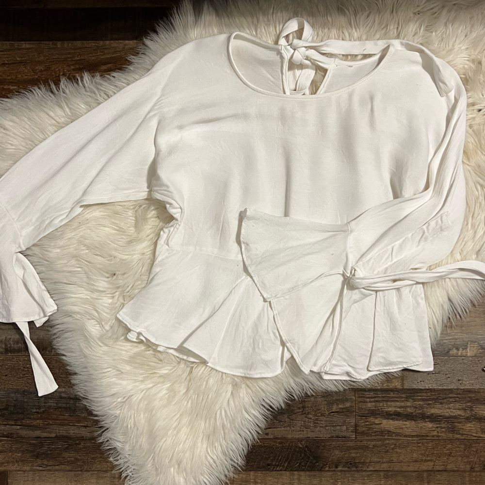 ZARA Blouse | White